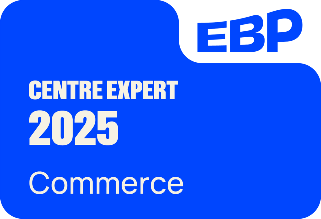 Centre Expert Commerce 2025 - Logiciel EBP, ACE distributeur revendeur certifié centre expert Gold 974